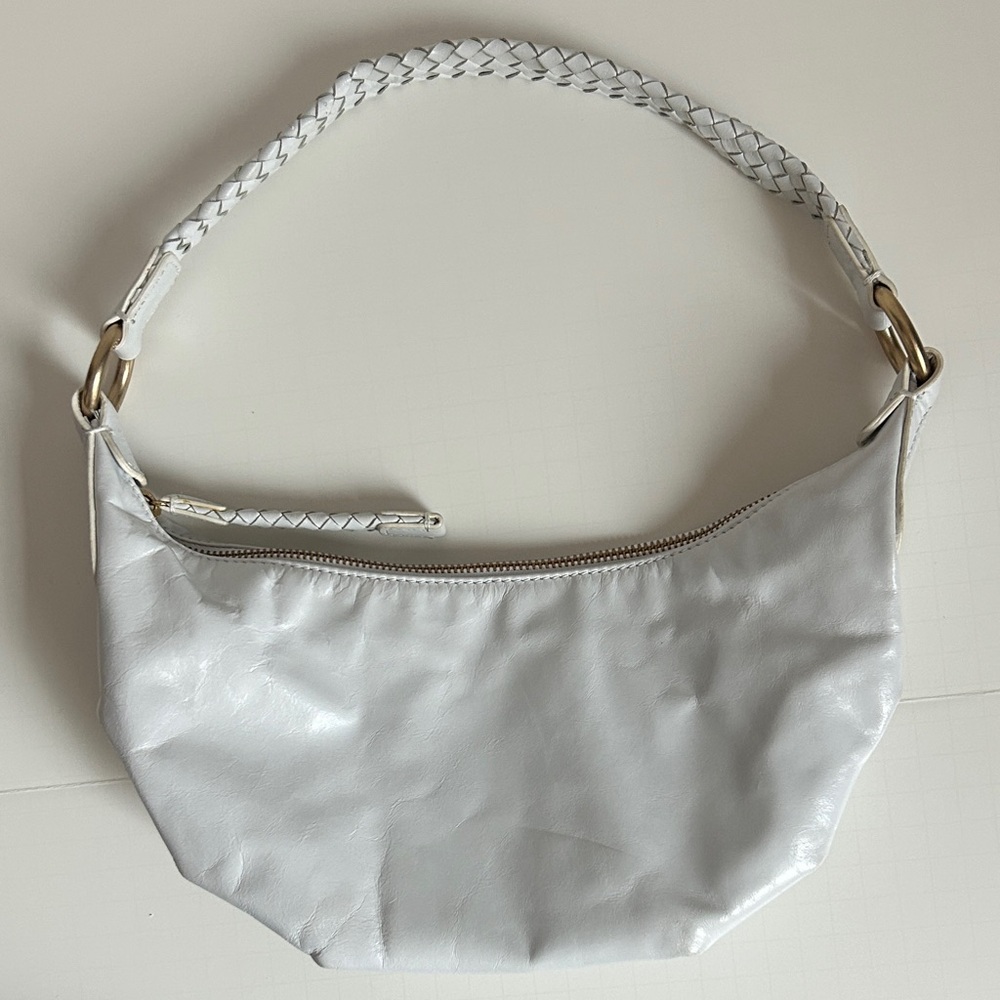 Sigrid Olsen white hobo bag.  100% leather.